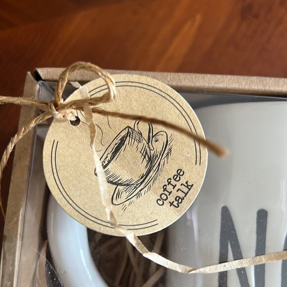 Mug Set Coffee Talk "Nope" & "I Can't Even" Coffee Mug Set 2 Piece Set - Picture 3 of 3